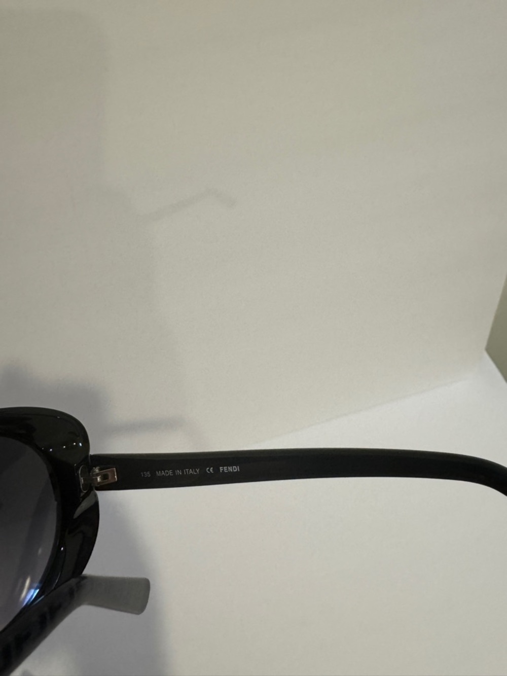 Fendi Women’s Black Oval Sunglasses - Picture 6 of 8